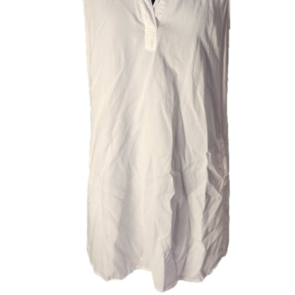 188. Cloth & Stone By Anthropologie White Shift Dress with pockets s sz M - Picture 2 of 5